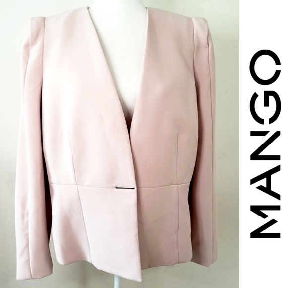 Mango Jackets & Blazers - MANGO basics Light Blush Blazer NWT